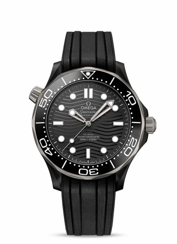 Omega Seamaster Diver 300M Master Co-Axial 43.5 Ceramic / Titanium / Black / Rubber 210.92.44.20.01.001 (21092442001001)